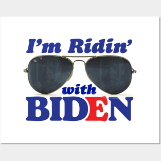 I'm Riding' With Biden Posters and Art